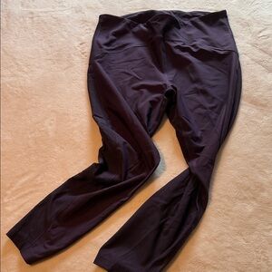 Old Navy Powersoft Deep Plum Leggings